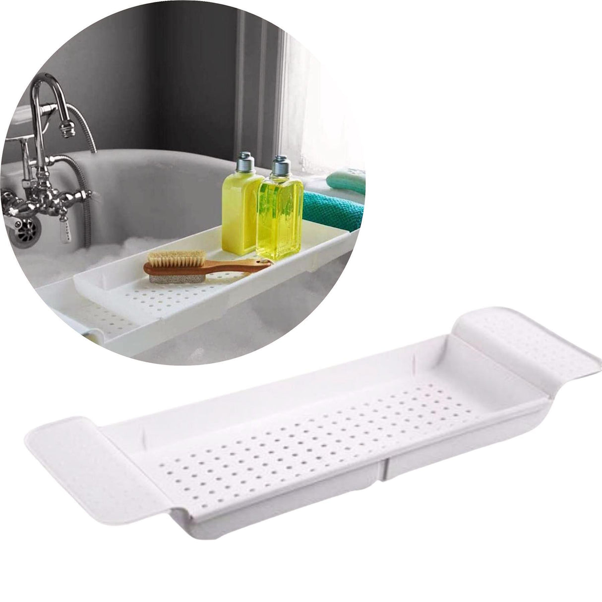 Extendable Bath Tray