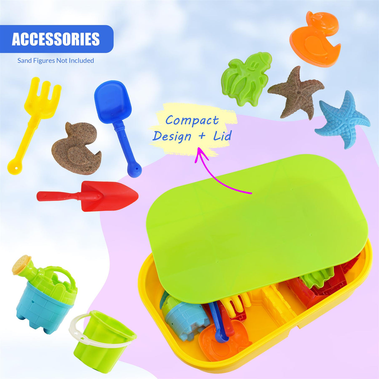 Sand and Water Table by The Magic Toy Shop - UKBuyZone