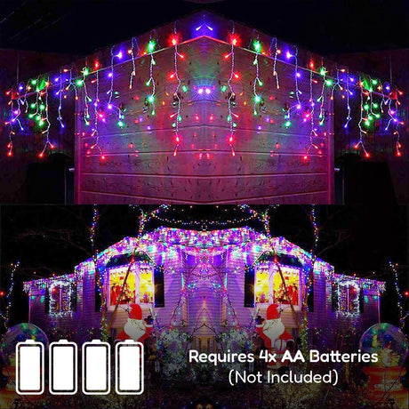200 Pastel Multicoloured Fairy Lights With Time by The Magic Toy Shop - UKBuyZone