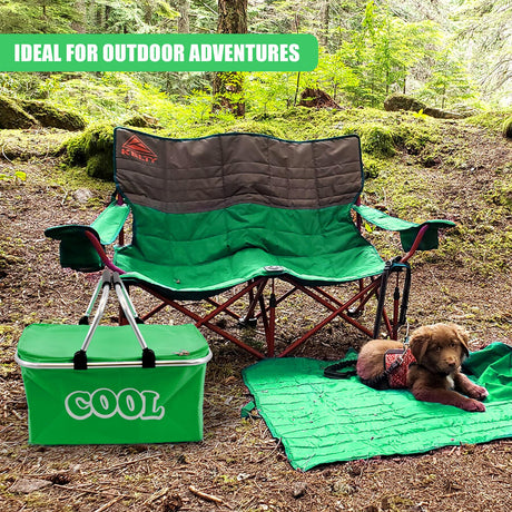 Green Cooler Basket Bag by Geezy - UKBuyZone