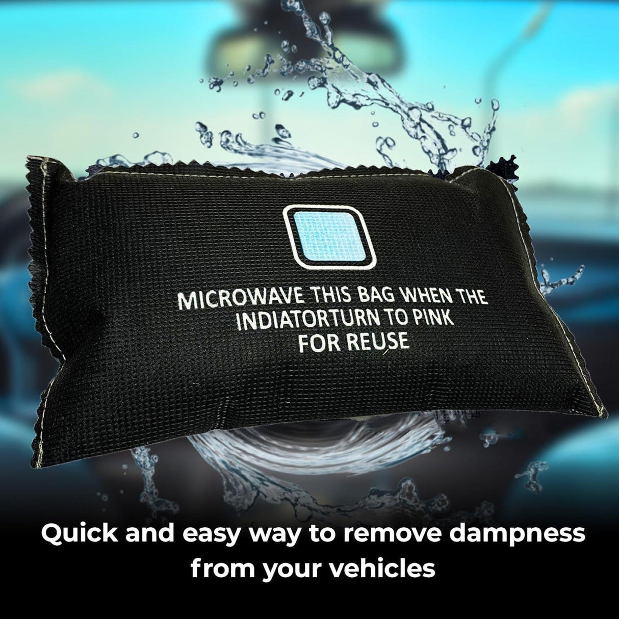 Reusable Dehumidifier Bag  for Car and Home by GEEZY - UKBuyZone