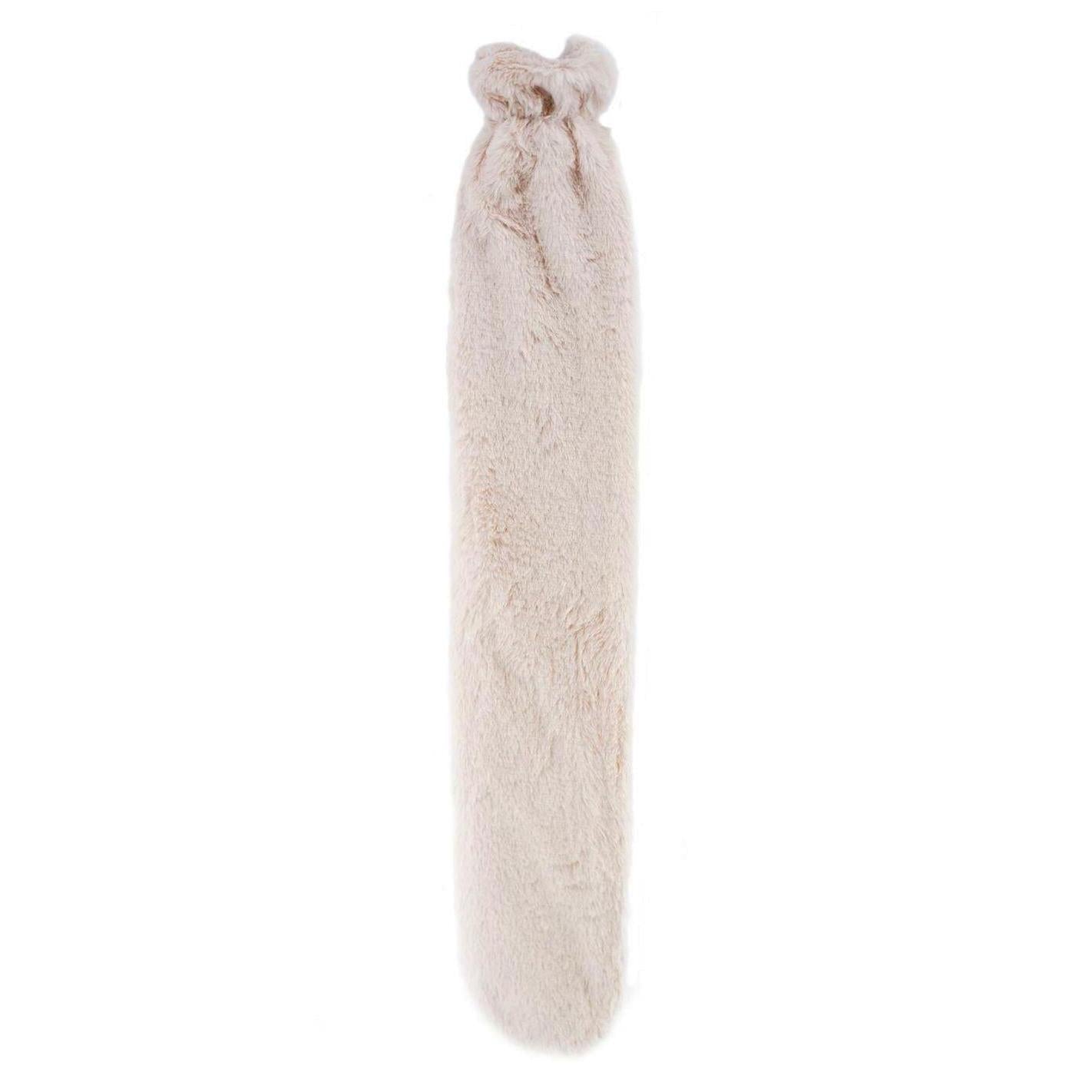 Long Fluffy Hot Water Bottle by Geezy - UKBuyZone