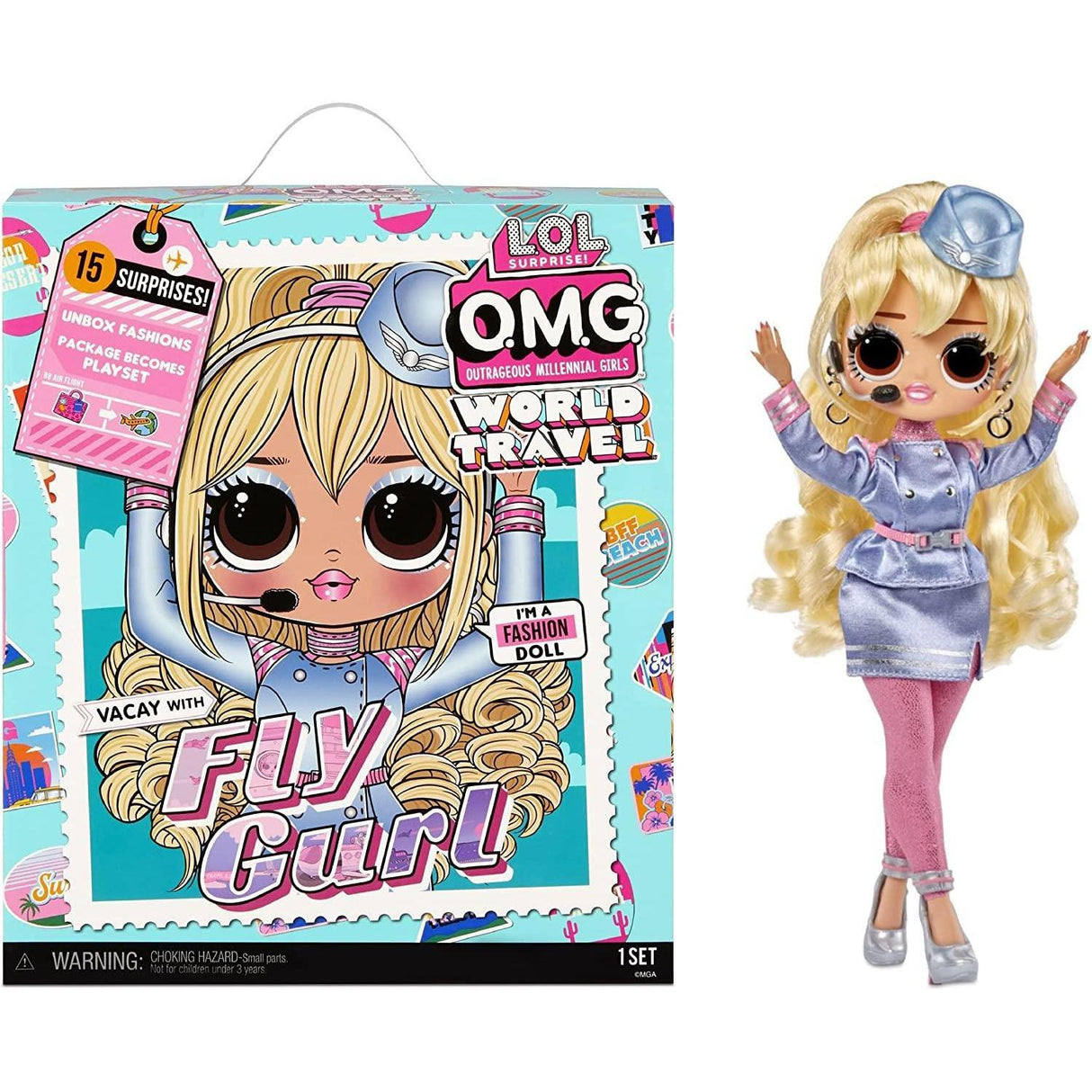 LOL Surprise OMG World Travel Fly Gurl Doll by LOL - UKBuyZone