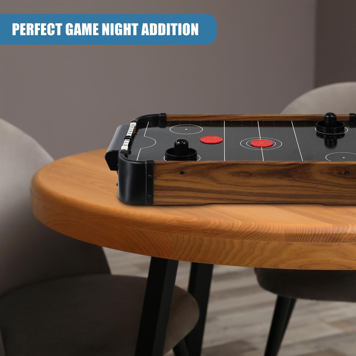Wooden Mini Air Hockey Table by The Magic Toy Shop - UKBuyZone