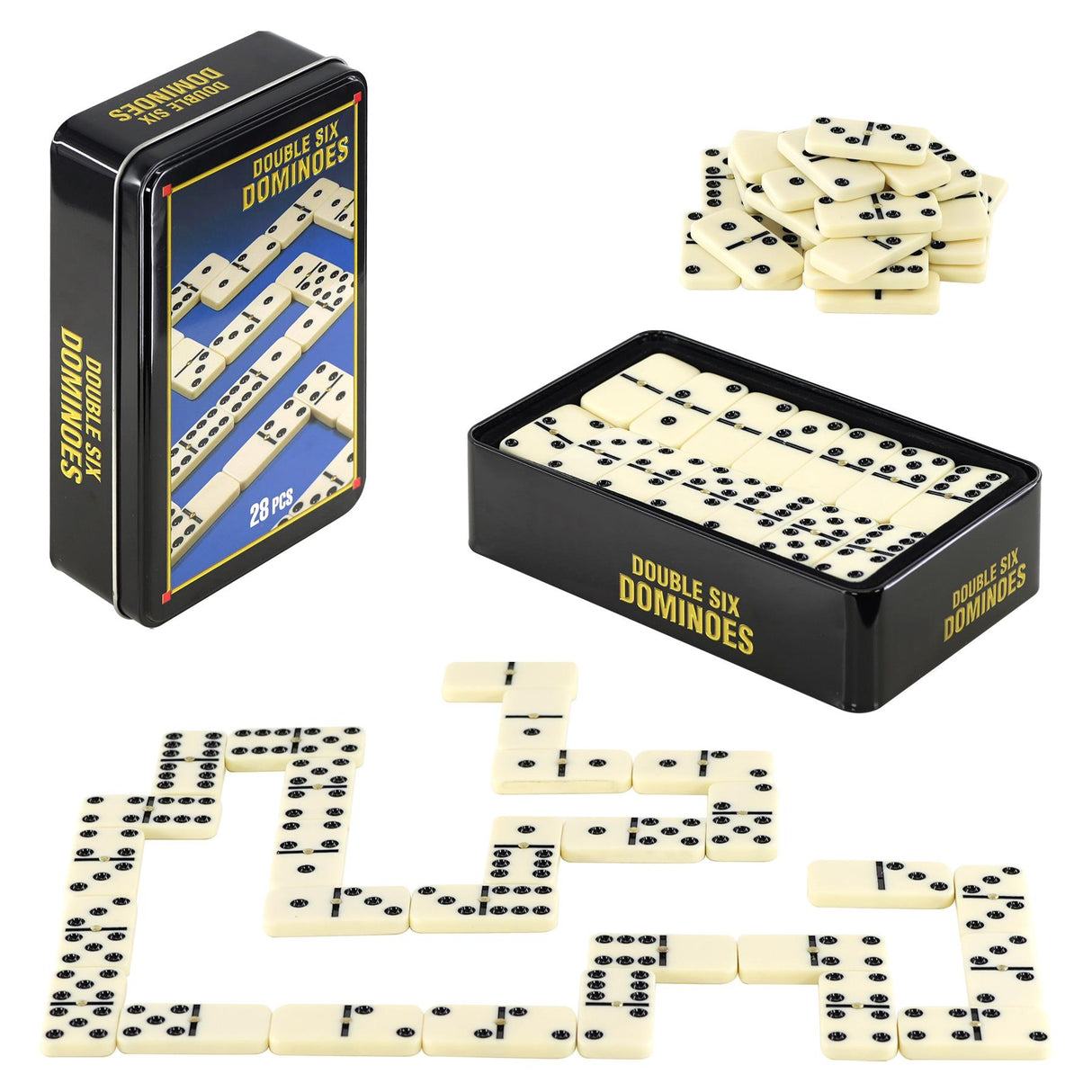 Double Six Classic Dominoes Set by M.Y - UKBuyZone
