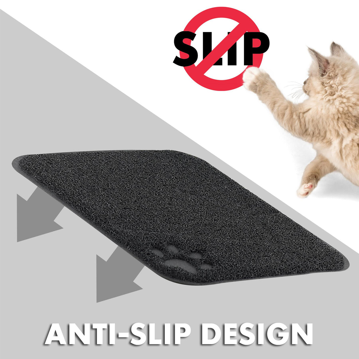 Rubber Cat Litter Mat by GEEZY - UKBuyZone