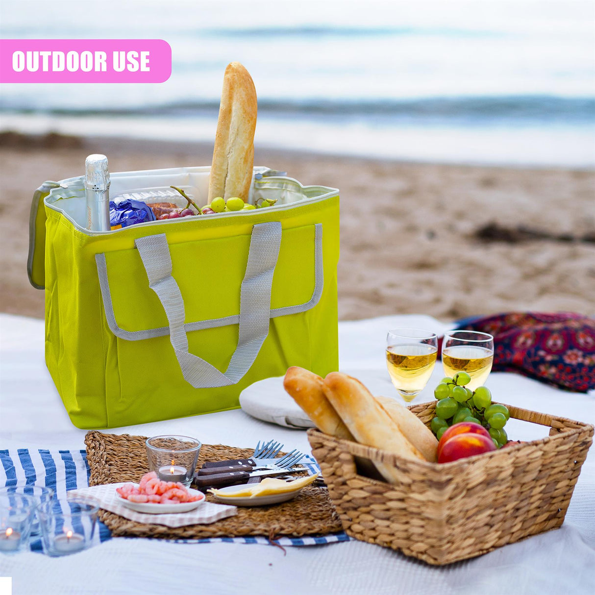 Large 30L Insulated Cool Bag by Geezy - UKBuyZone