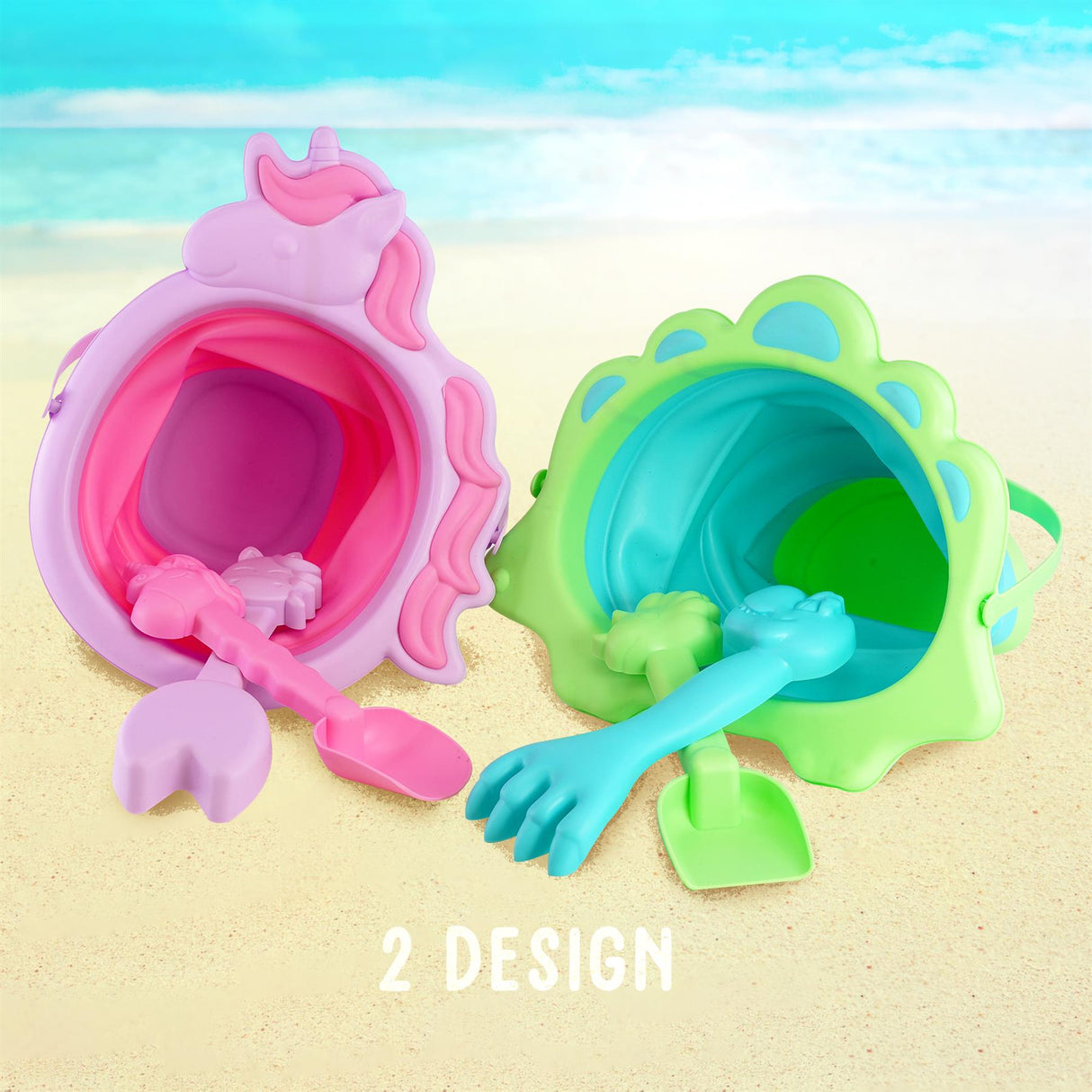 Animal Beach Bucket Set by The Magic Toy Shop - UKBuyZone