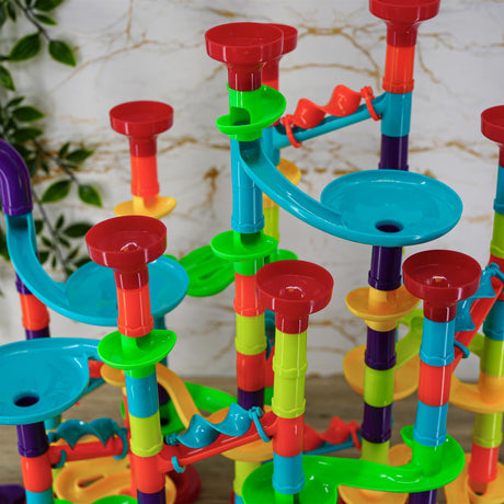 197 Pieces Marble Run Game by The Magic Toy Shop - UKBuyZone