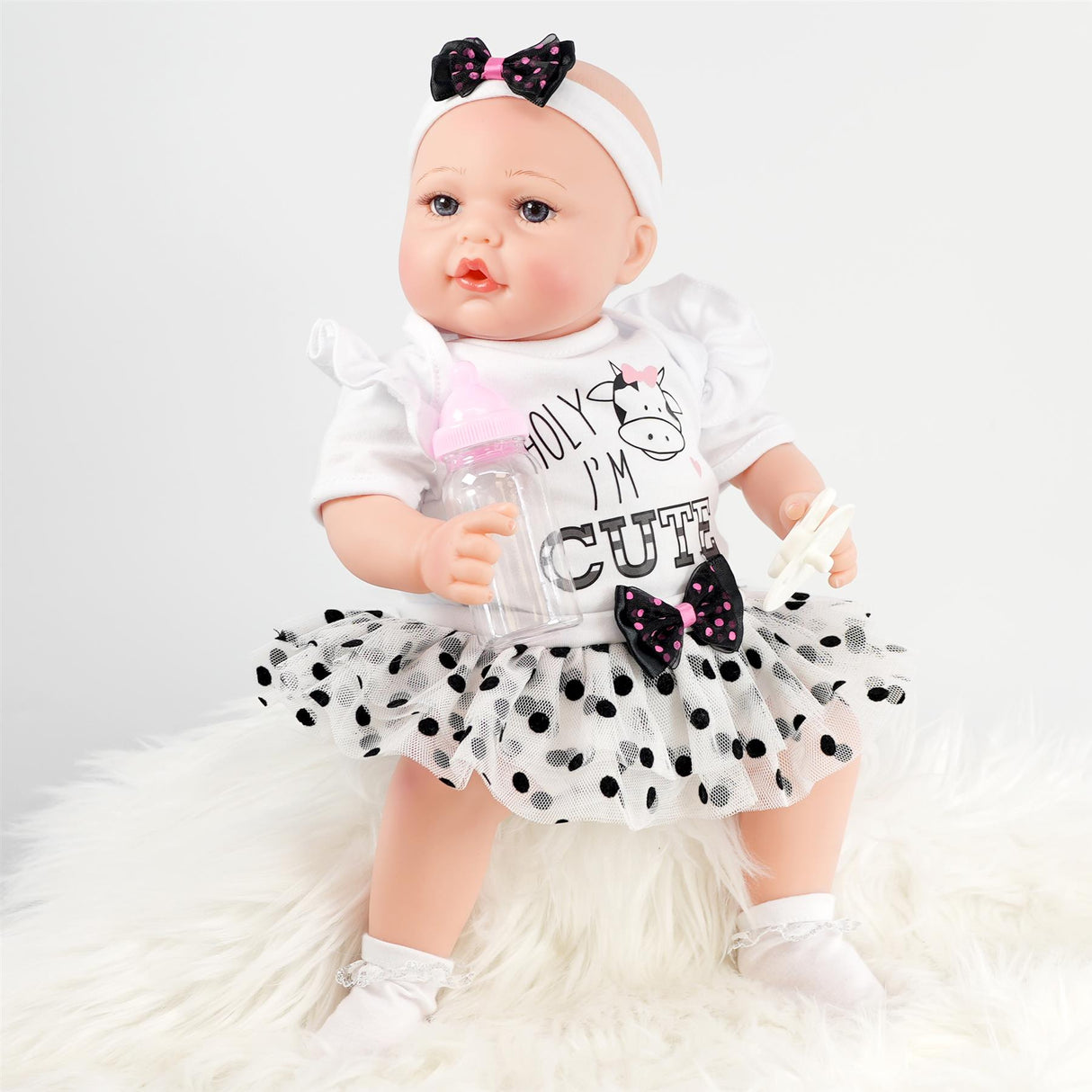 BiBi Reborn Doll Awake Girl "Jasmine" (43 cm / 17") by BiBi Doll - UKBuyZone