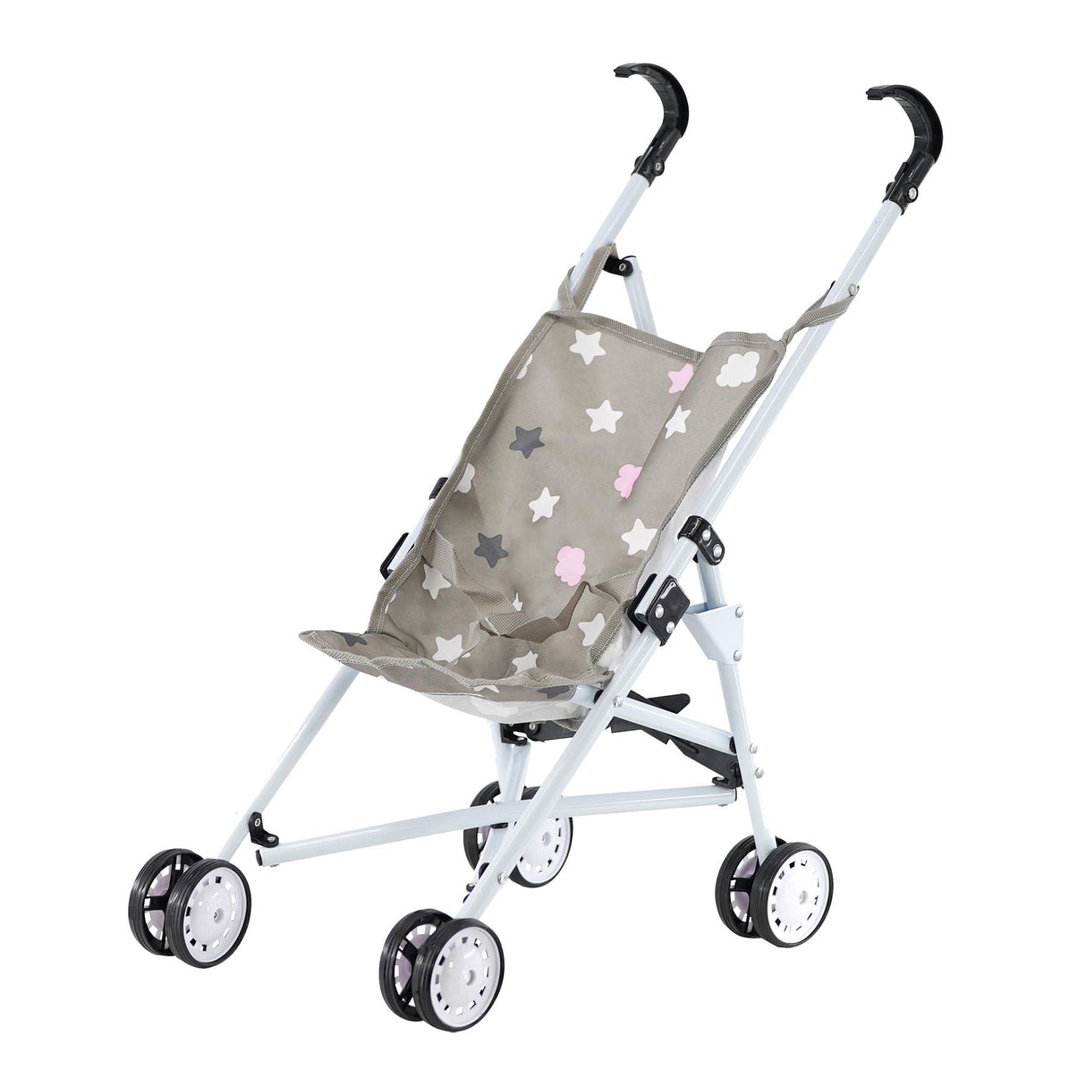 Stars Baby Doll Foldable Stroller by BiBi Doll - UKBuyZone
