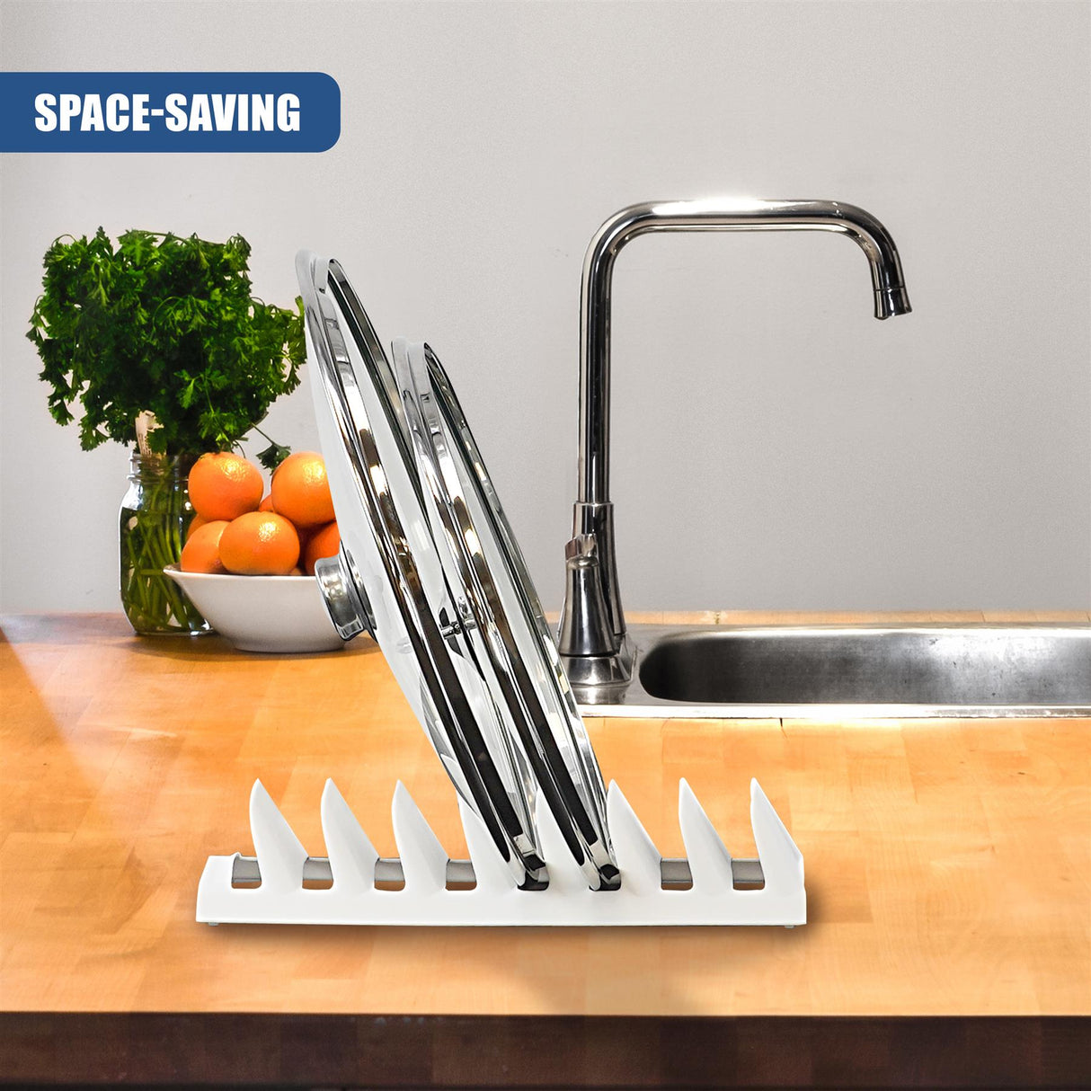 Kitchen Lid Organiser by GEEZY - UKBuyZone