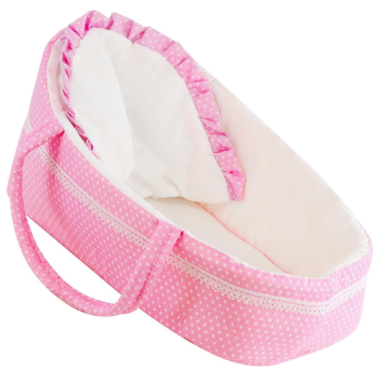 Pink Baby Doll Carry Cot (38 cm / 15")