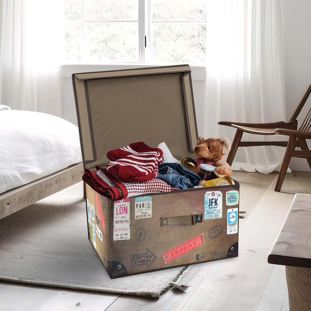 Vintage Large Storage Box by The Magic Toy Shop - UKBuyZone