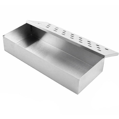 BBQ Smoker Box for Wooden Chips by GEEZY - UKBuyZone