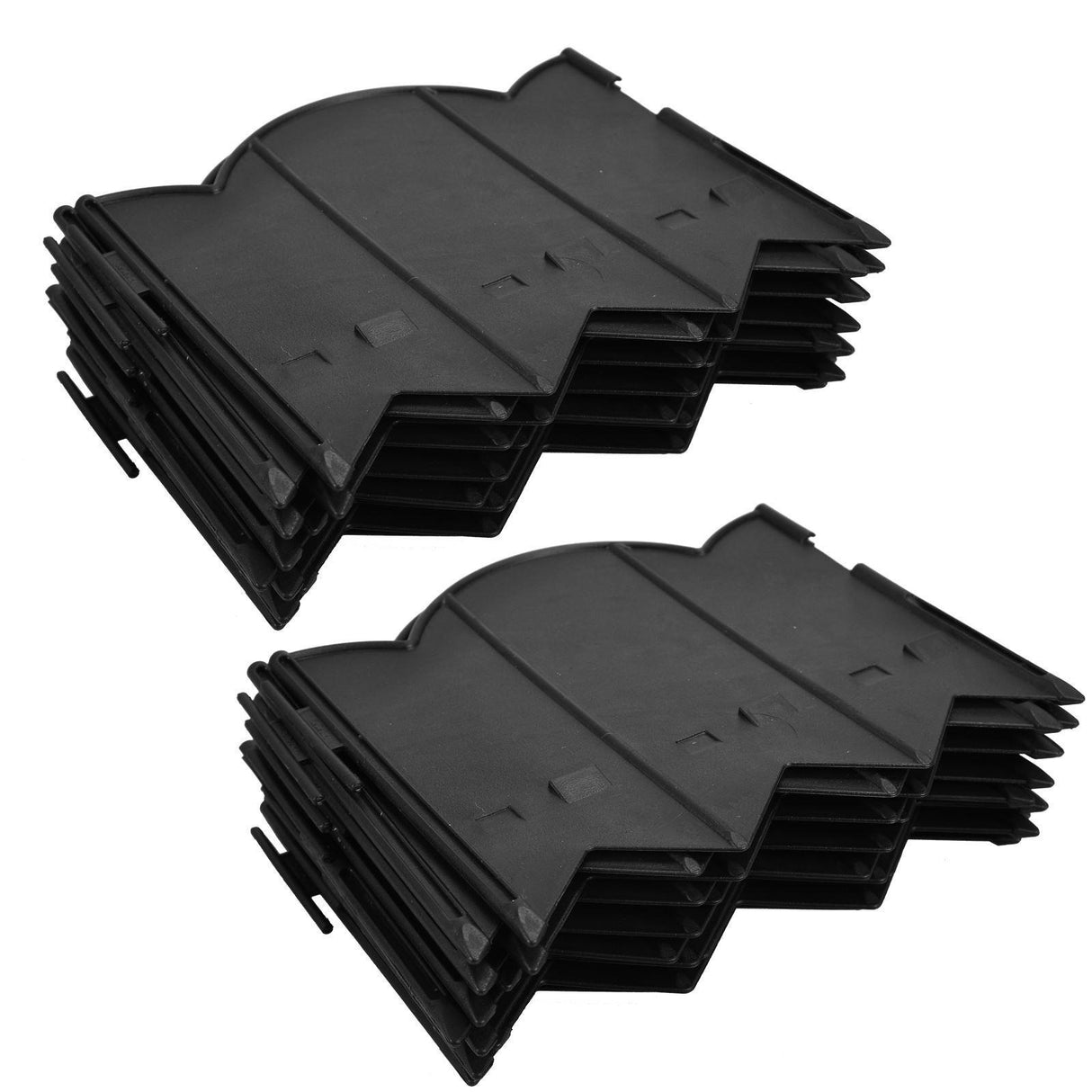 Lawn Edging Border Black Pack of 15 by GEEZY - UKBuyZone