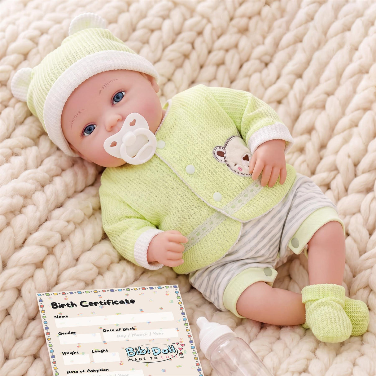 BiBi Doll Reborn Boy "Sunny" (50 cm / 20")