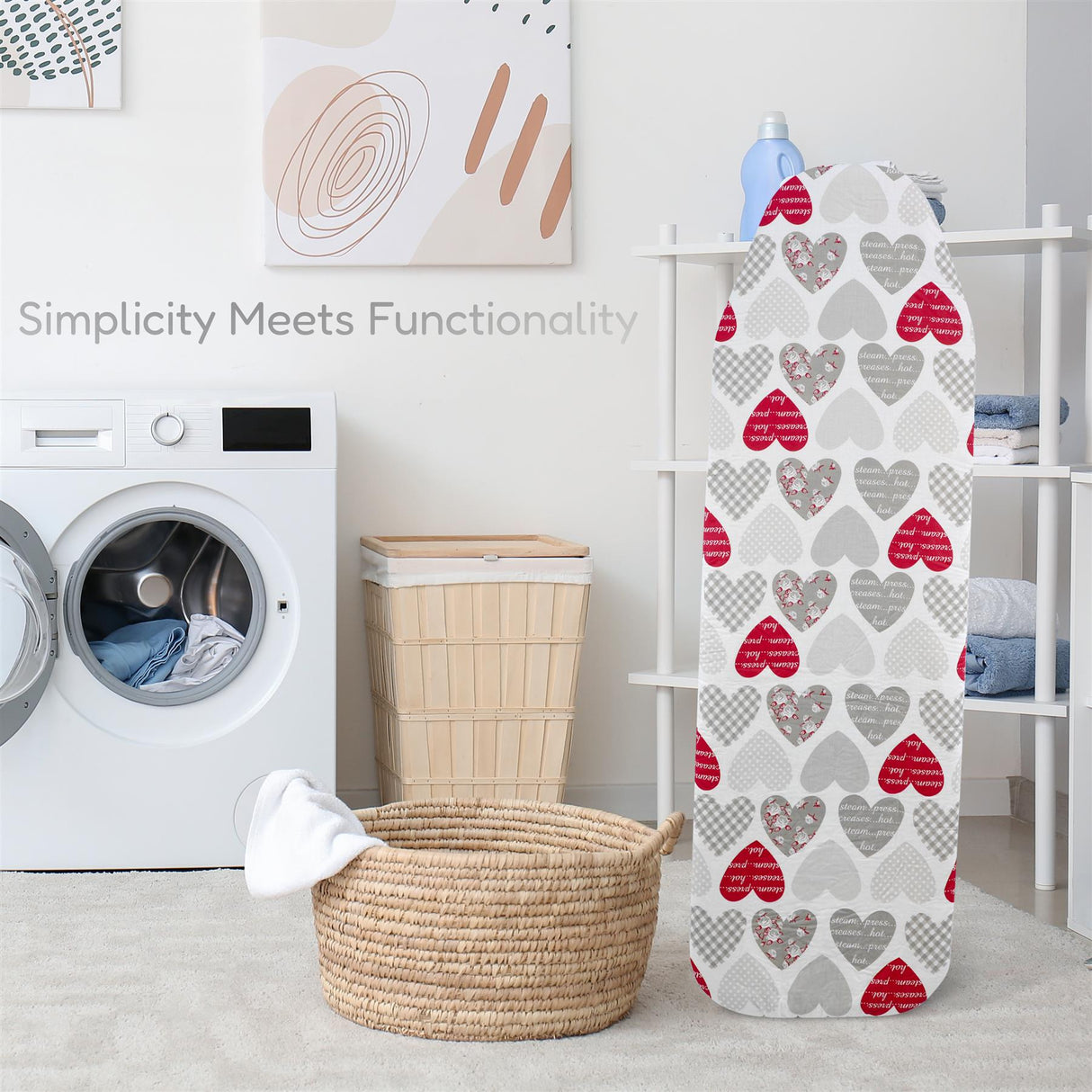 Ironing Board Cover (122 x 38 cm) by GEEZY - UKBuyZone