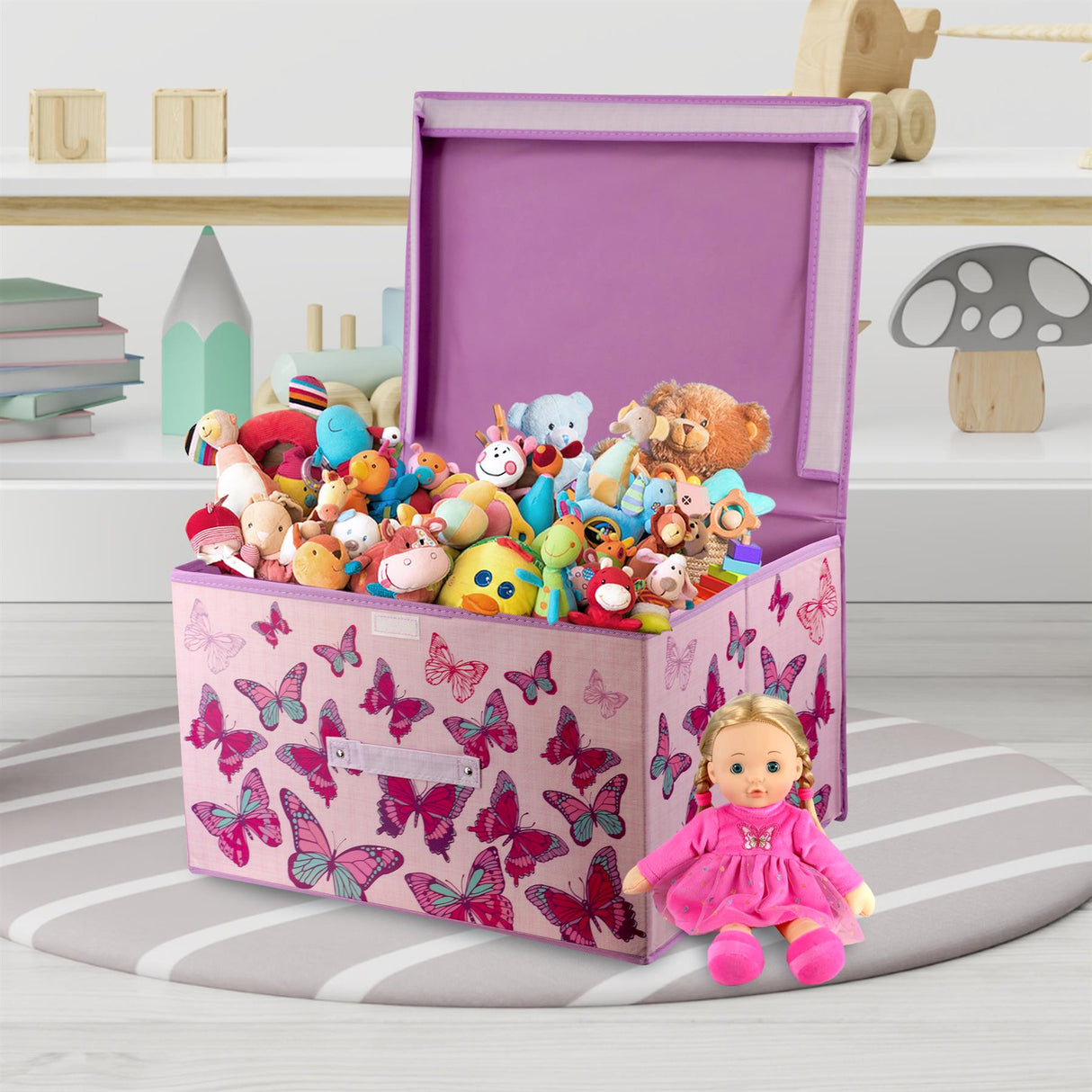 Butterfly Large Storage Box by The Magic Toy Shop - UKBuyZone