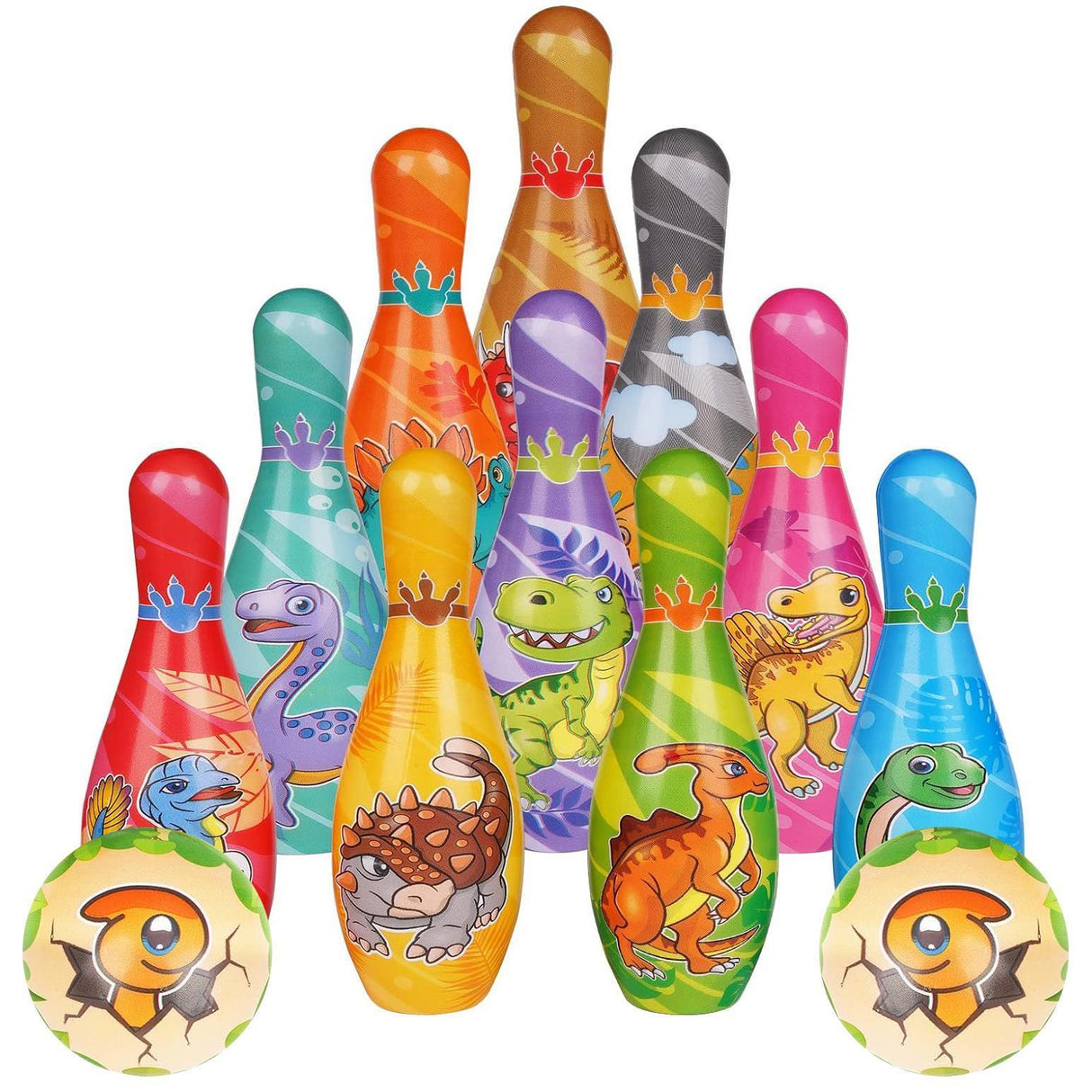 Soft Bowling Set For Kids by The Magic Toy Shop - UKBuyZone