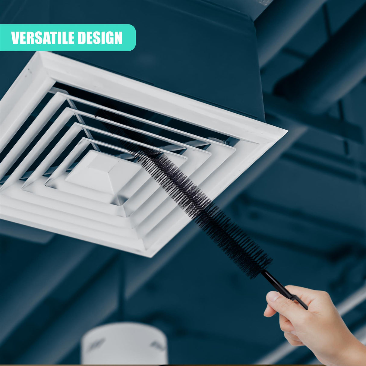 Set of 2 Radiator Cleaner Brushes 71cm by GEEZY - UKBuyZone