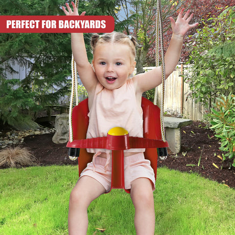 Toddler Safety Swing Seat with Adjustable Ropes by The Magic Toy Shop - UKBuyZone
