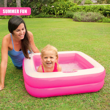 Intex Inflatable Square Paddling Pool by Intex - UKBuyZone