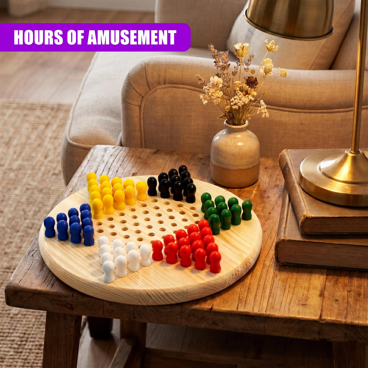 Chinese Checkers Halma Board Game