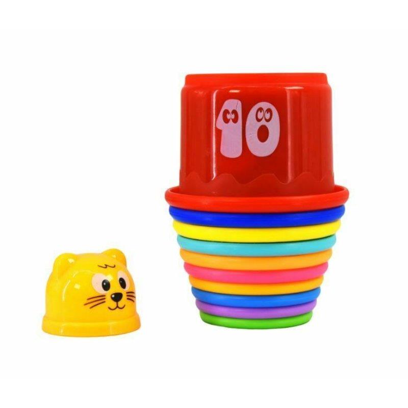 11-Piece Stacking & Nesting Bath Toy Set by The Magic Toy Shop - UKBuyZone