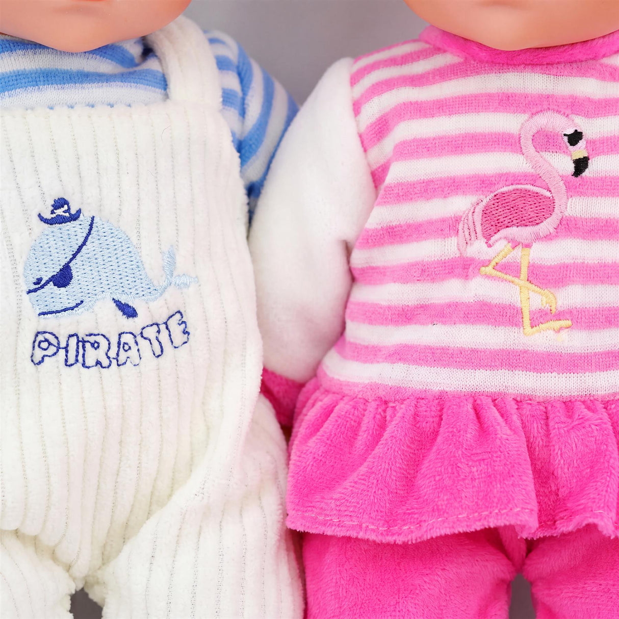 BiBi Twin Baby Dolls & Accessories (33 cm / 13")
