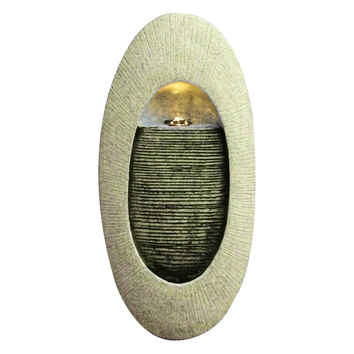 Wall Design Water Feature Outdoor With LED by GEEZY - UKBuyZone