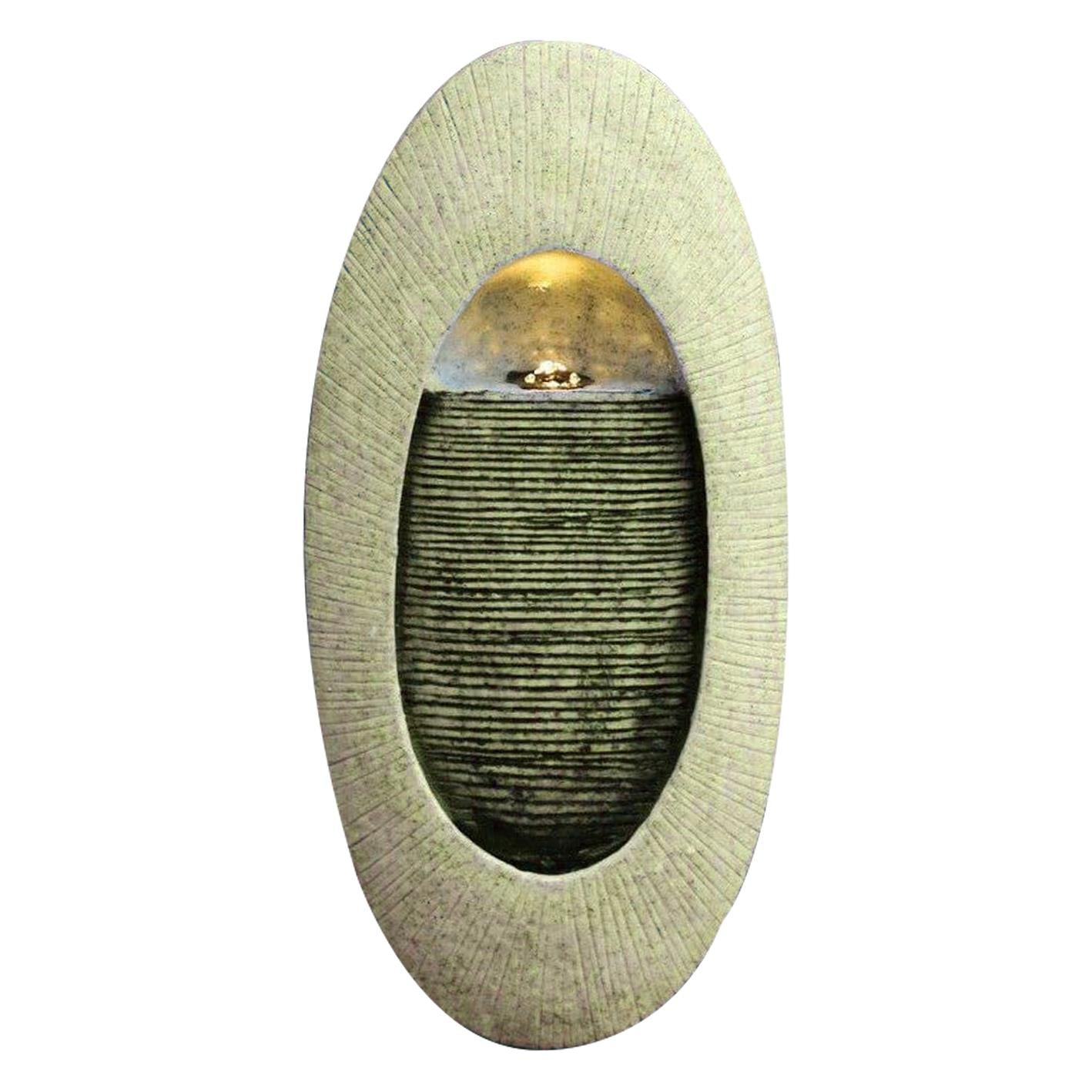 Wall Design Water Feature Outdoor With LED by GEEZY - UKBuyZone