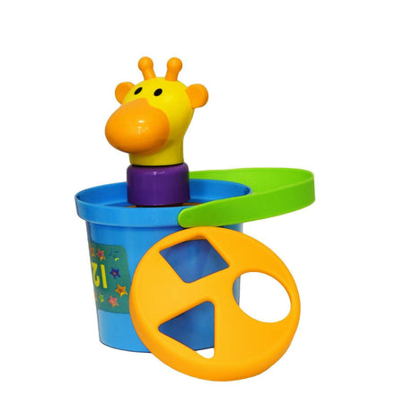 Gerry the Giraffe Shape Sorting Jumbo Stacking Cups by The Magic Toy Shop - UKBuyZone