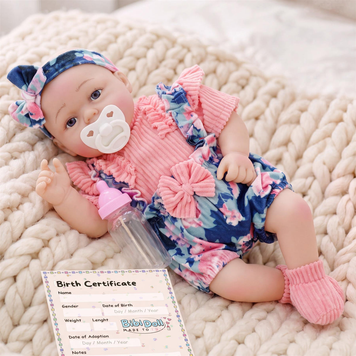 BiBi Reborn Awake Girl "Sweet Pea" (43 cm / 17")