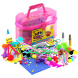 Pink Kids Super Craft Carry Case by The Magic Toy Shop - UKBuyZone