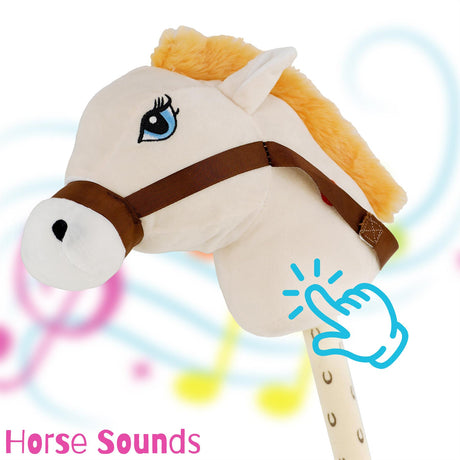 Cream Hobby Horse by The Magic Toy Shop - UKBuyZone