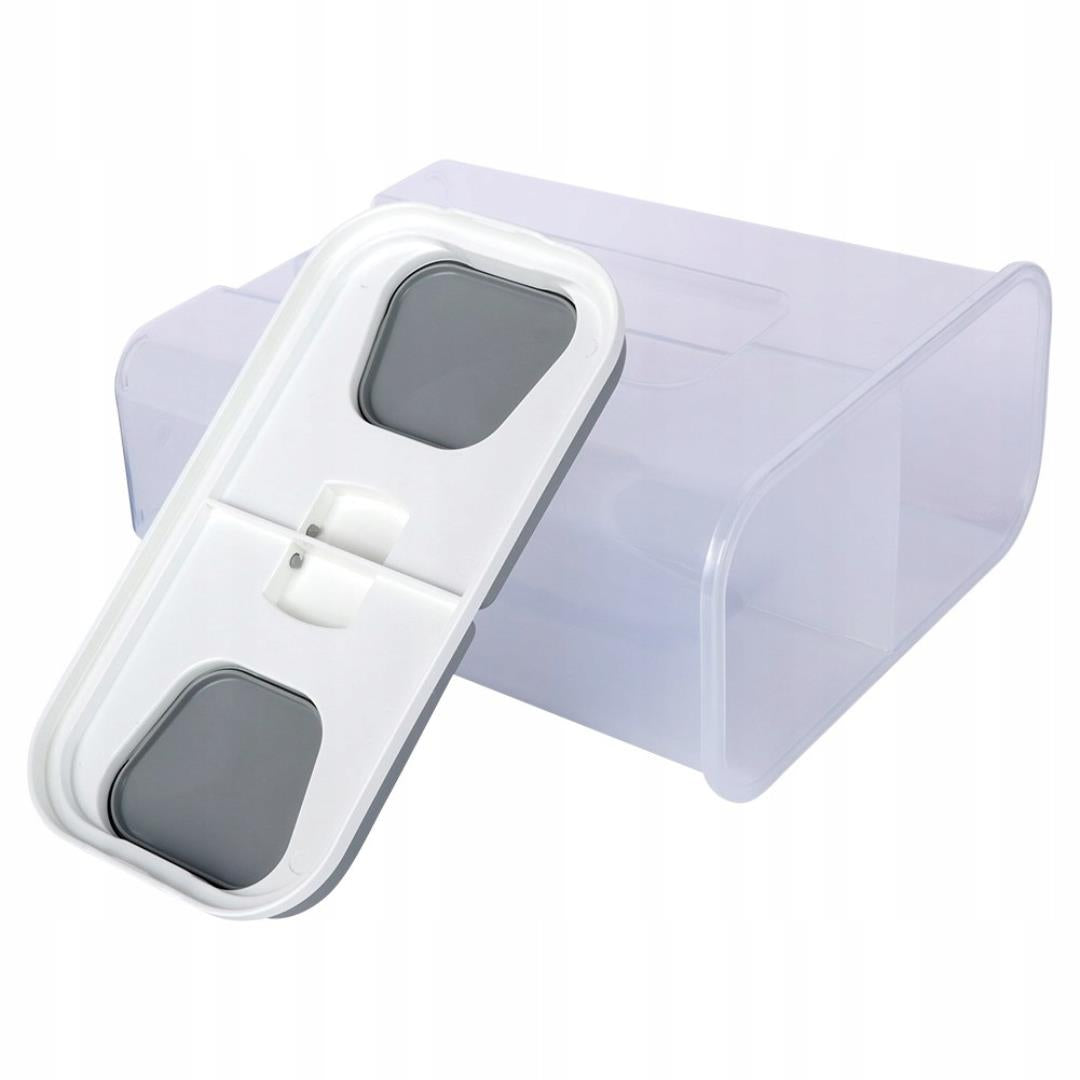 Dual Compartment Food Storage Container 1.4L x 2 by GEEZY - UKBuyZone