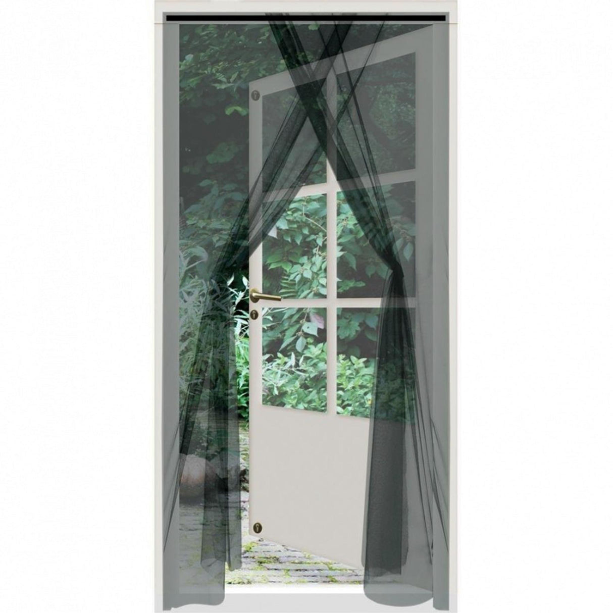 Anti Mosquito Door Curtain & Mesh Guard by GEEZY - UKBuyZone