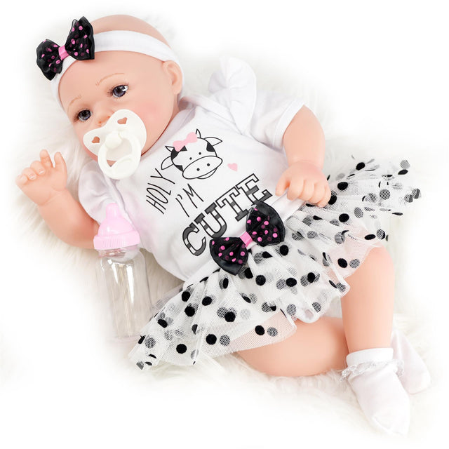 BiBi Reborn Doll Awake Girl "Jasmine" (43 cm / 17") by BiBi Doll - UKBuyZone