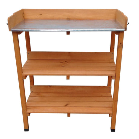 Wooden Practical Planting Table by GEEZY - UKBuyZone