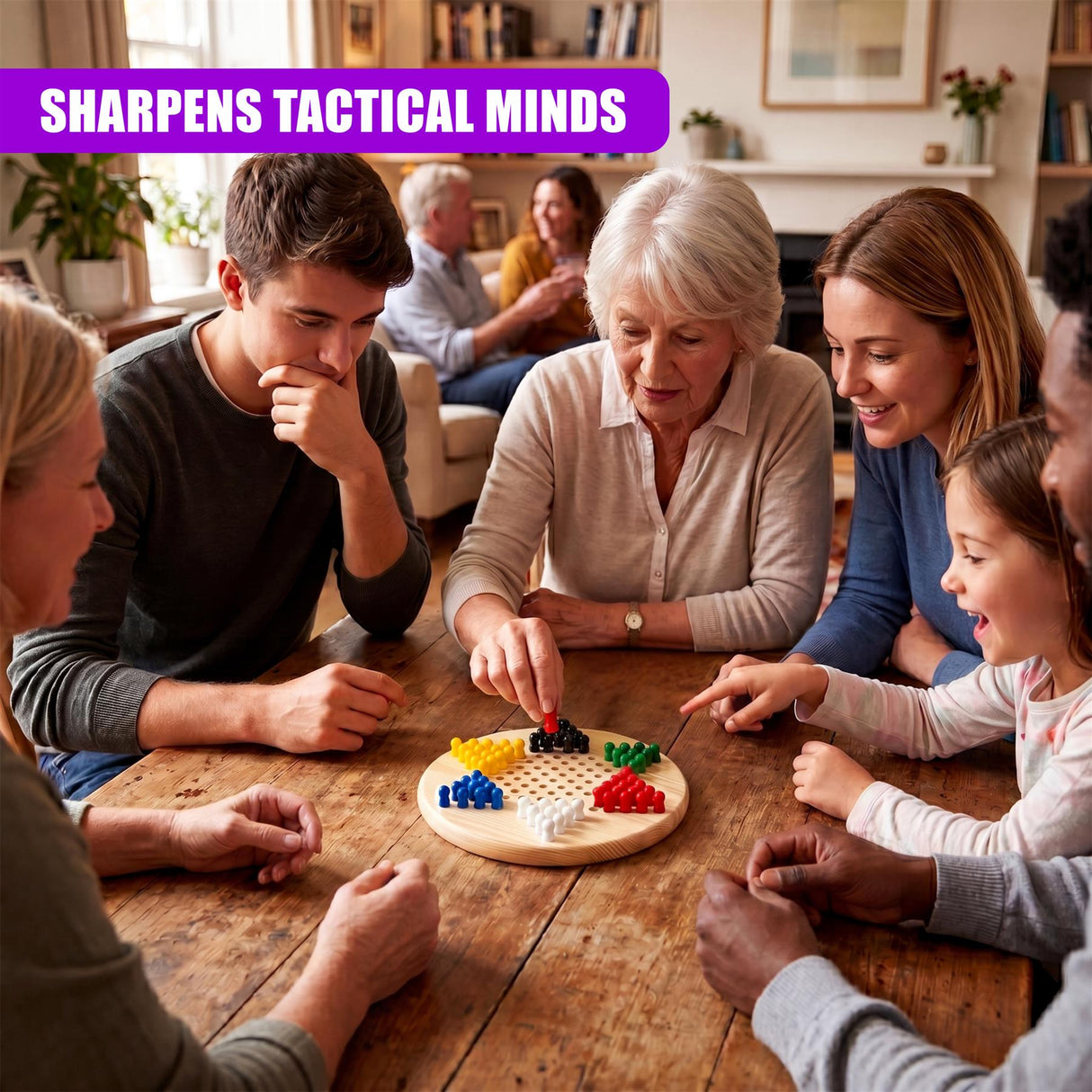 Chinese Checkers Halma Board Game