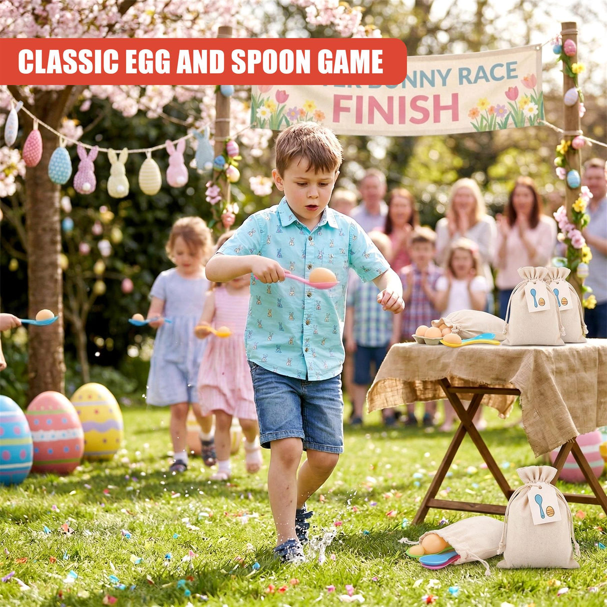 Egg & Spoon Race Game