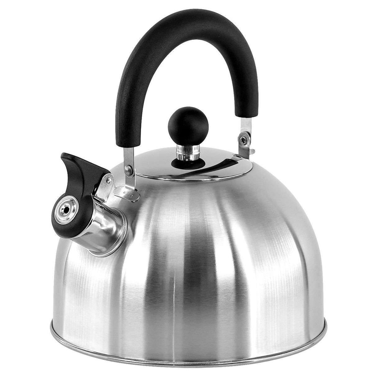 2.5 L Stainless Steel Whistling Camping Kettle by GEEZY - UKBuyZone