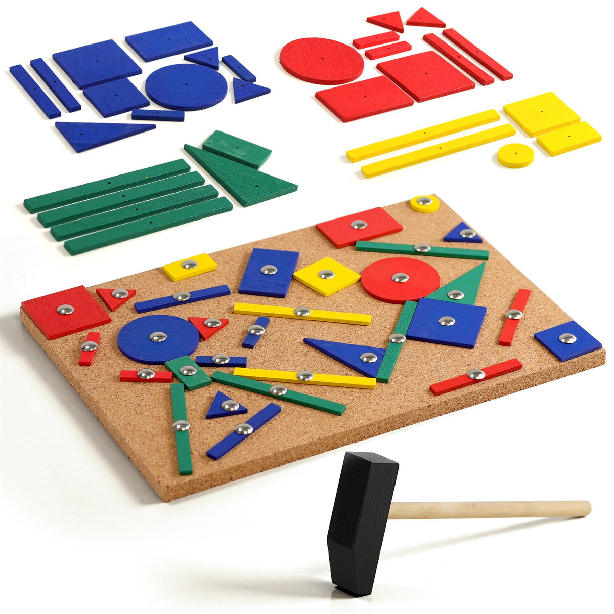 Hammer and Nail Tap Art Set by The Magic Toy Shop - UKBuyZone