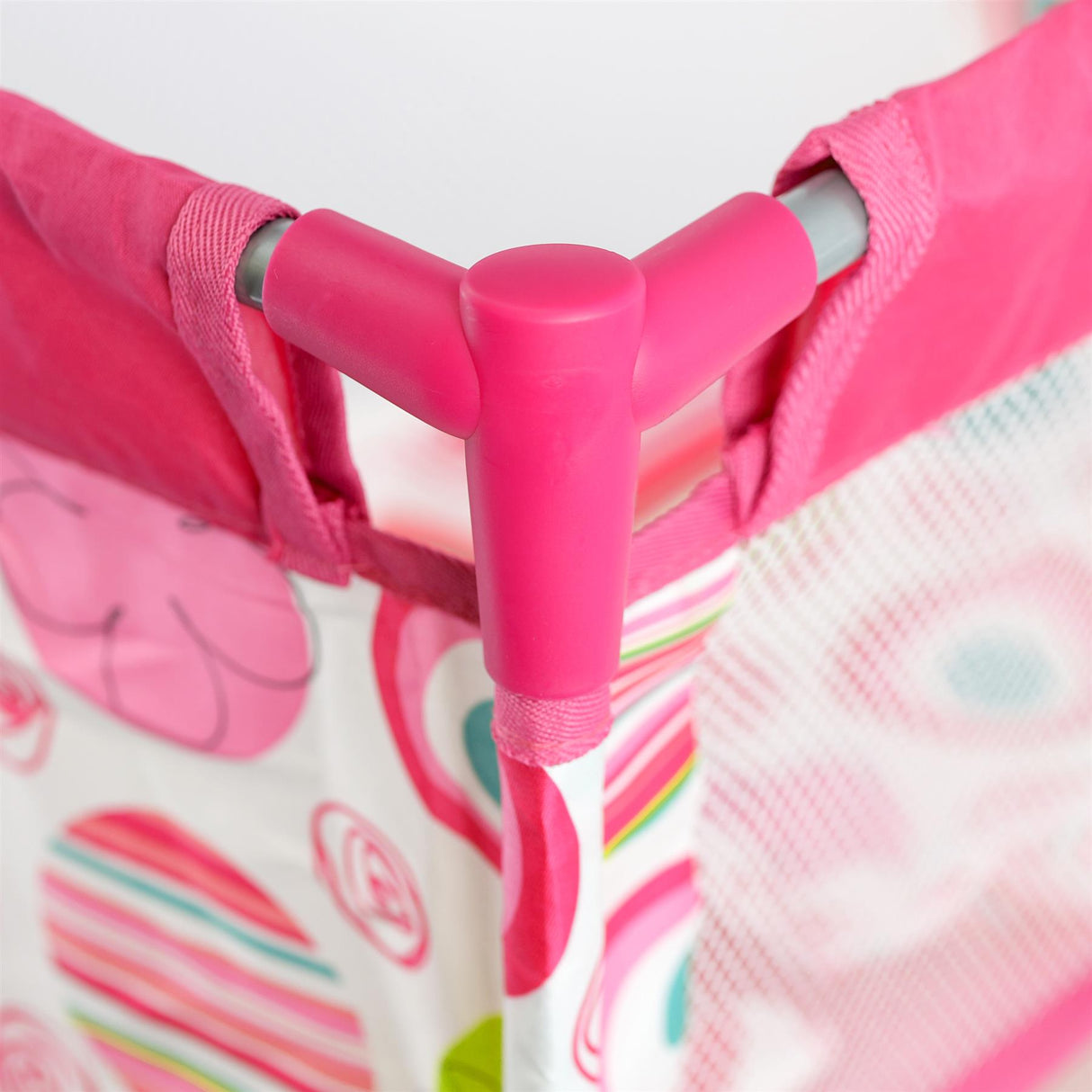 Baby Doll Pink Cot & Highchair Set by BiBi Doll - UKBuyZone