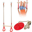 Trapeze Swing & Plate Seat by The Magic Toy Shop - UKBuyZone