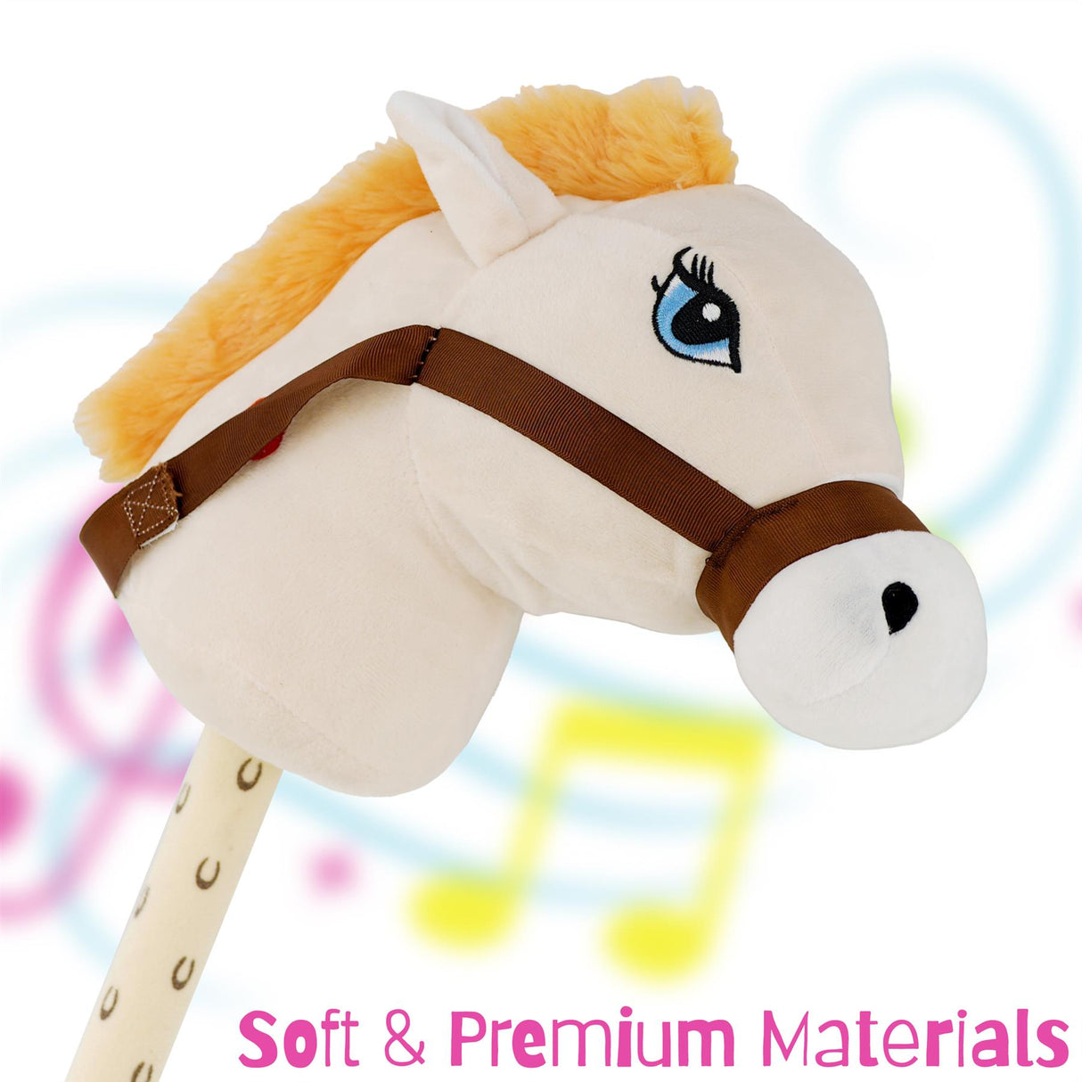 Cream Hobby Horse by The Magic Toy Shop - UKBuyZone