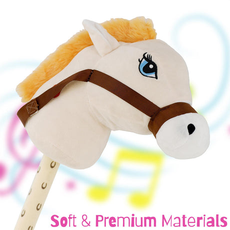 Cream Hobby Horse by The Magic Toy Shop - UKBuyZone