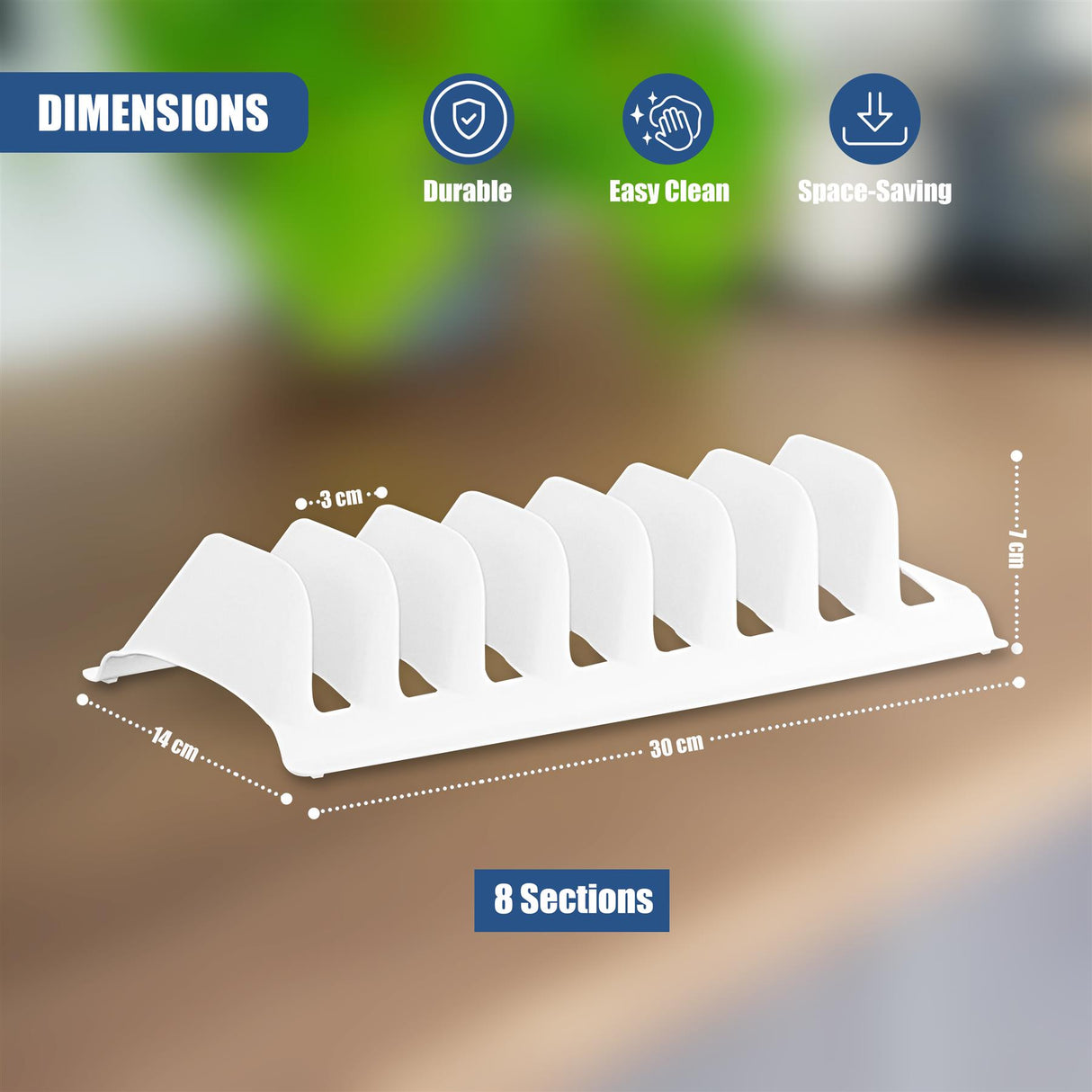 Kitchen Lid Organiser by GEEZY - UKBuyZone