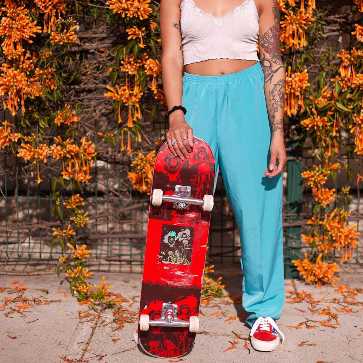 Impala Blossom 8" Complete Skateboard by GEEZY - UKBuyZone